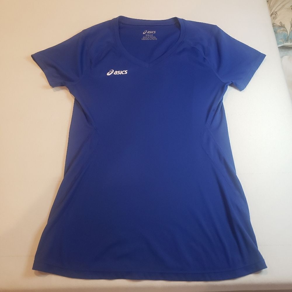 ASICS Women's Athletic Blue Top Size S